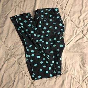 Blue Dot Leggings